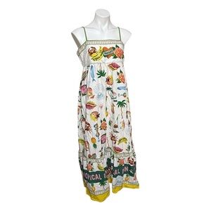 Rachael Zoe maxi dress  spaghetti strap  Alemais Paradisoinen blend large